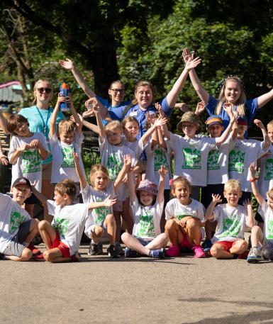Summer camp group